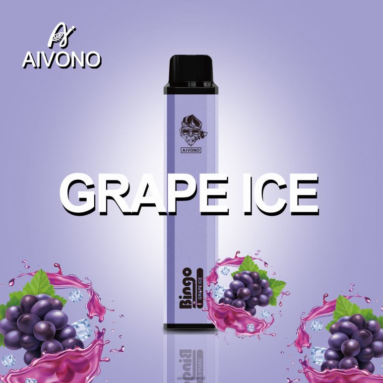 Aivono AIM BINGO 4000 جليد العنب - RF62V142 Aivono Vape Review
