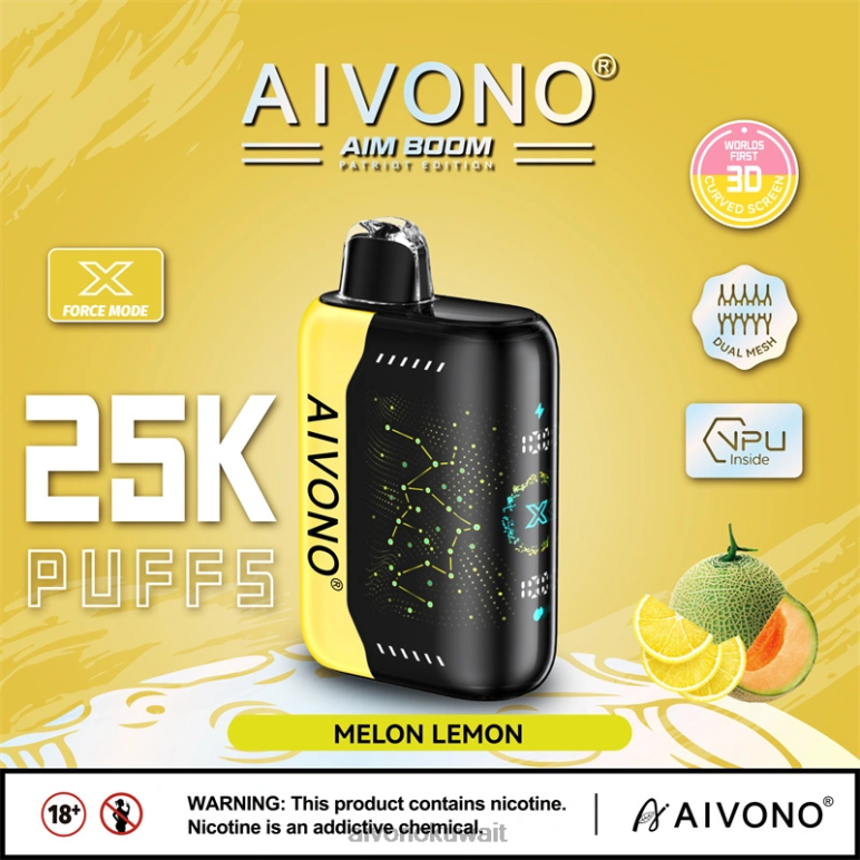 Aivono AIM BOOM 25000 البطيخ والليمون - RF62V348 Aivono Vape Review Reddit