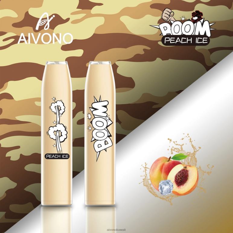 Aivono AIM BOOM 600 جليد الخوخ - RF62V362 Aivono Vape Review