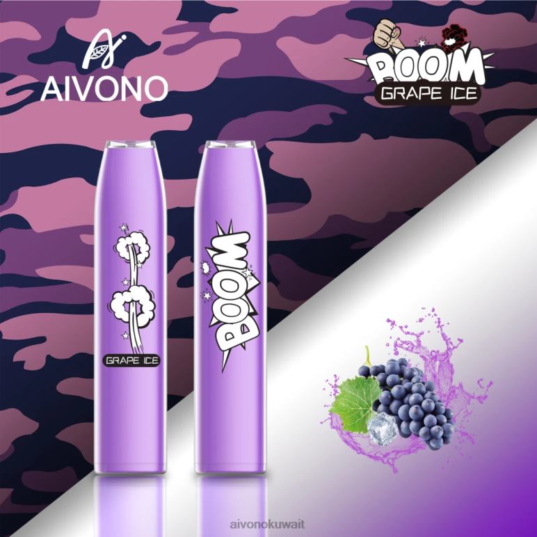 Aivono AIM BOOM 600 جليد العنب - RF62V359 Aivono Vape Price