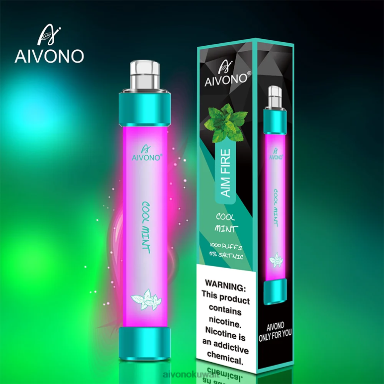Aivono AIM FIRE 1000 نعناع بارد - RF62V328 Aivono Vape Review Reddit