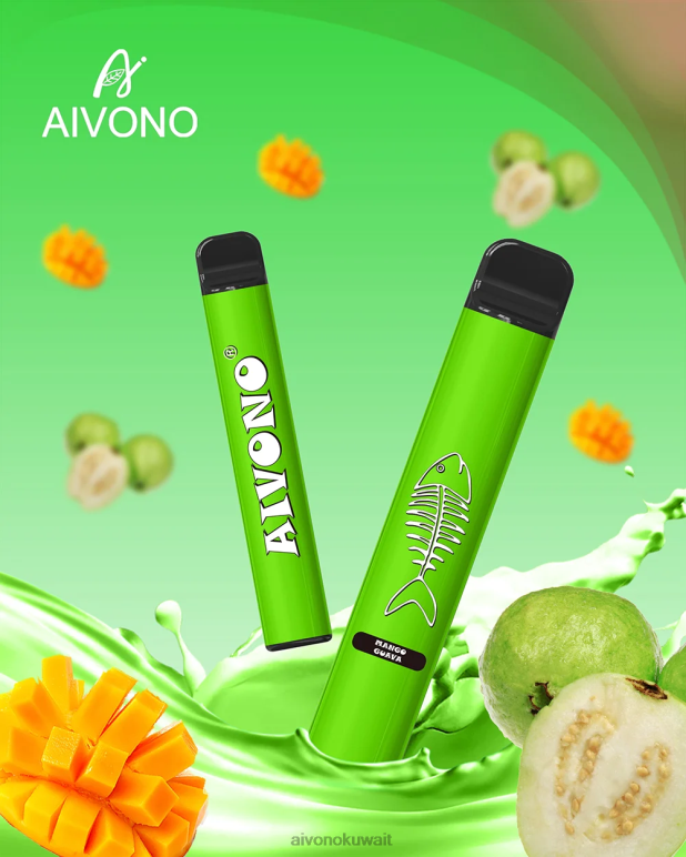Aivono AIM FISHBONE 600 مانجو جوافة - RF62V283 Aivono Vape Price