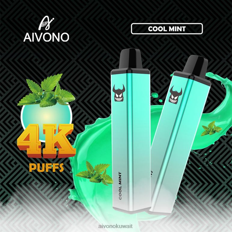 Aivono AIM FREAK 4000 نعناع بارد - RF62V254 Aivono Vape Review