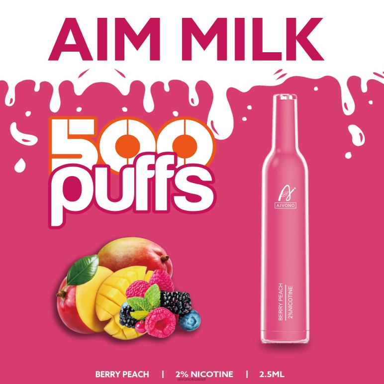 Aivono AIM MILK 500 خوخ التوت - RF62V273 Aivono Kuwait