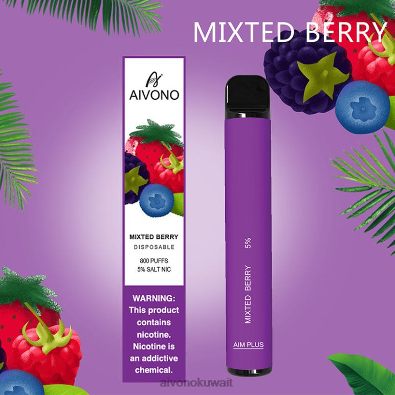 Aivono AIM PLUS 800 التوت المختلط - RF62V188 Aivono Vape Review Reddit