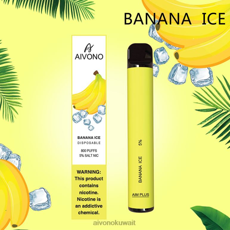 Aivono AIM PLUS 800 جليد الموز - RF62V171 Aivono Vape Price