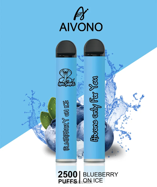 Aivono AIM SNAKE 2500 توت على الجليد - RF62V299 Aivono Vape Price
