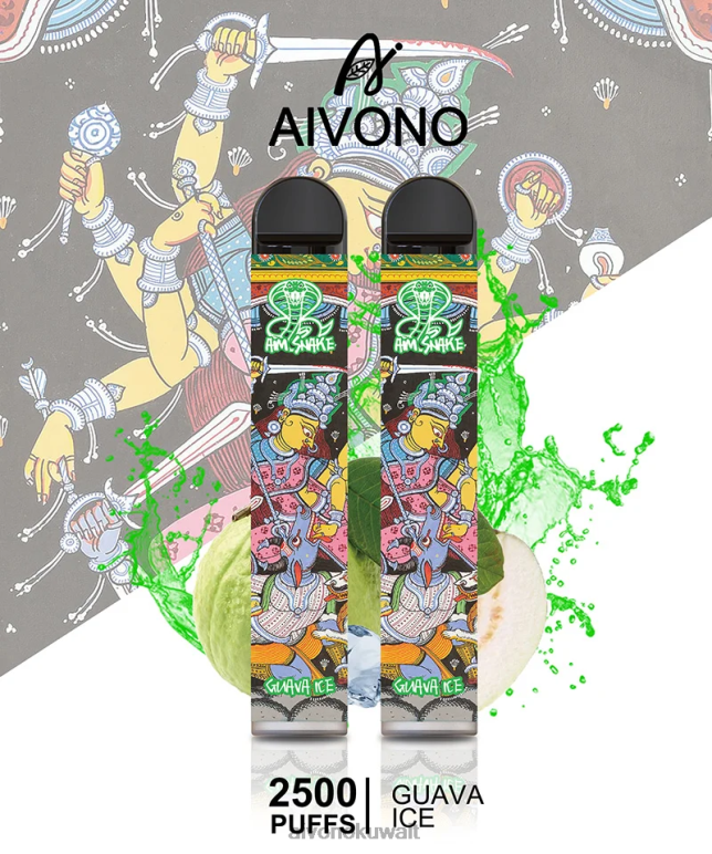 Aivono AIM SNAKE 2500 جليد الجوافة - RF62V307 Aivono Vape Price