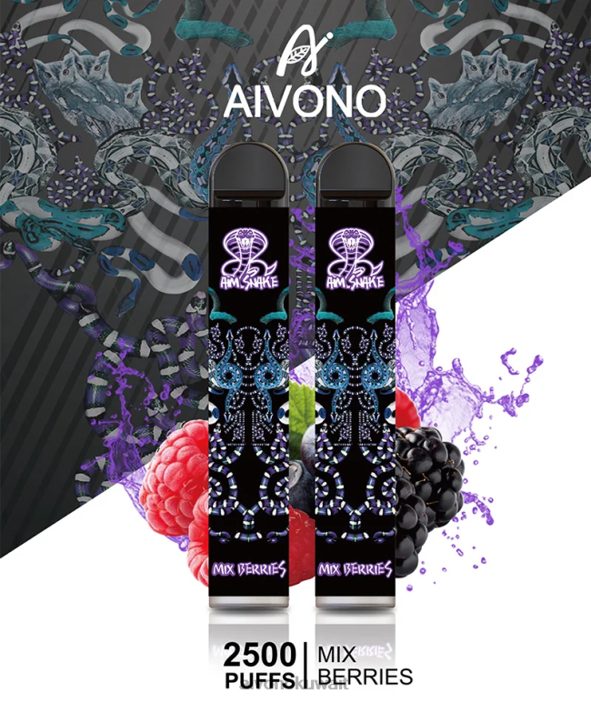 Aivono AIM SNAKE 2500 مزيج التوت - RF62V312 Aivono Vape Review Reddit