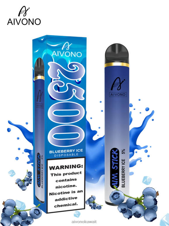 Aivono AIM STICK 2500 جليد التوت - RF62V152 Aivono Vape Review Reddit