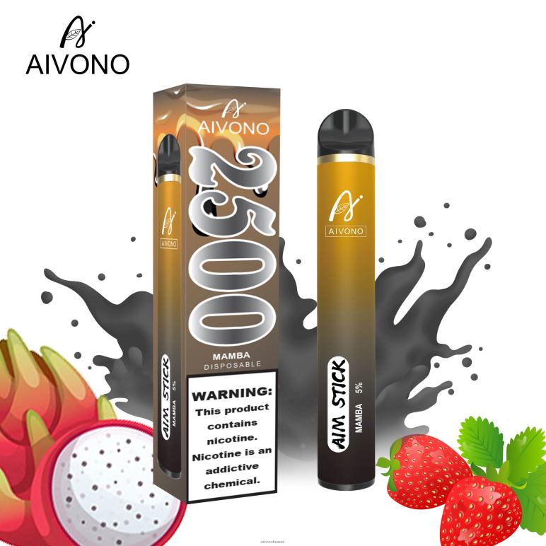 Aivono AIM STICK 2500 مامبا - RF62V150 Aivono Vape Review