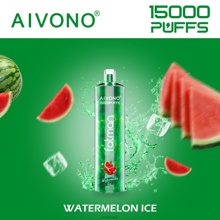 Aivono FATMAN 15000 ثلج البطيخ - RF62V12 Aivono Vape Review Reddit
