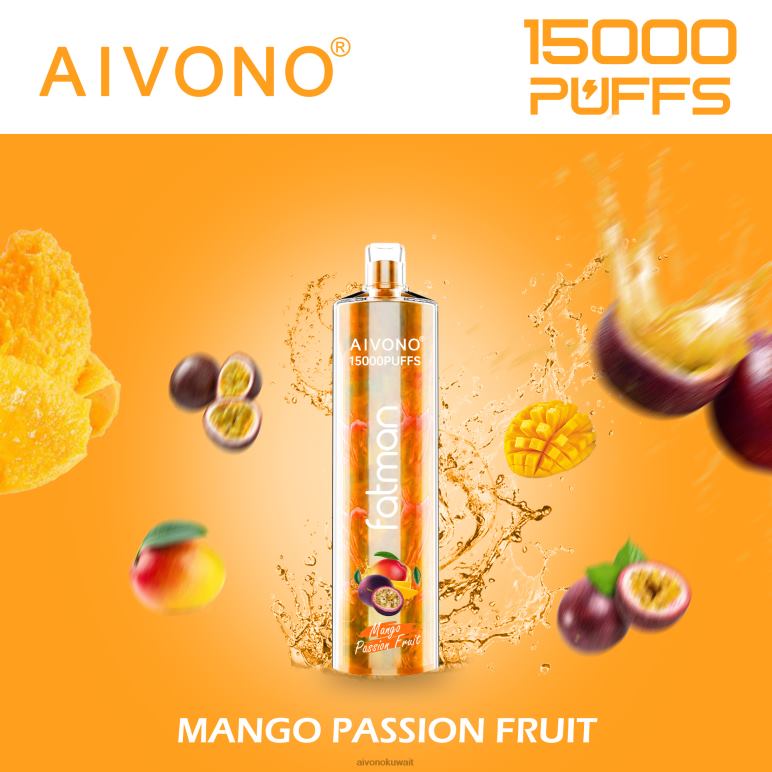 Aivono FATMAN 15000 مانجو باشن فروت - RF62V19 Aivono Vape Price