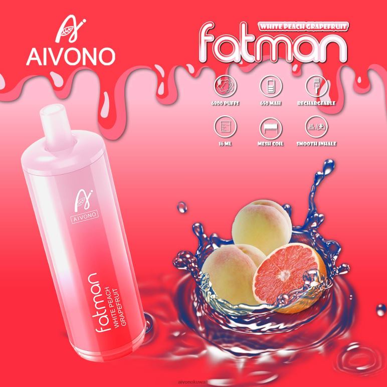 Aivono FATMAN 6800 الجريب فروت - RF62V25 Aivono Kuwait