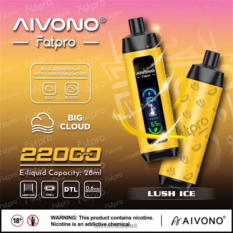 Aivono Fatpro 22000 الجليد الخصب - RF62V3 Aivono Vape Price