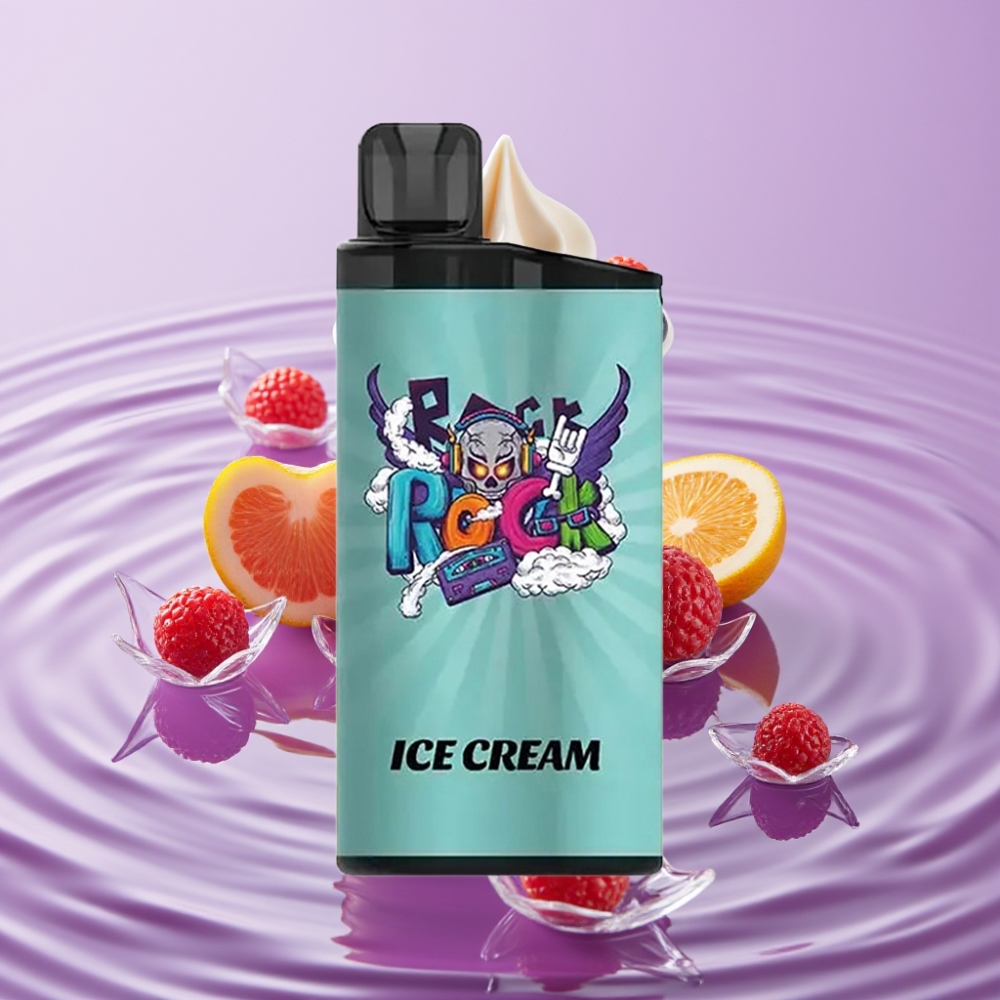 IGET Bar 3500 Puffs آيس كريم - 1400 مللي أمبير، 12 أوم، 78 جرام