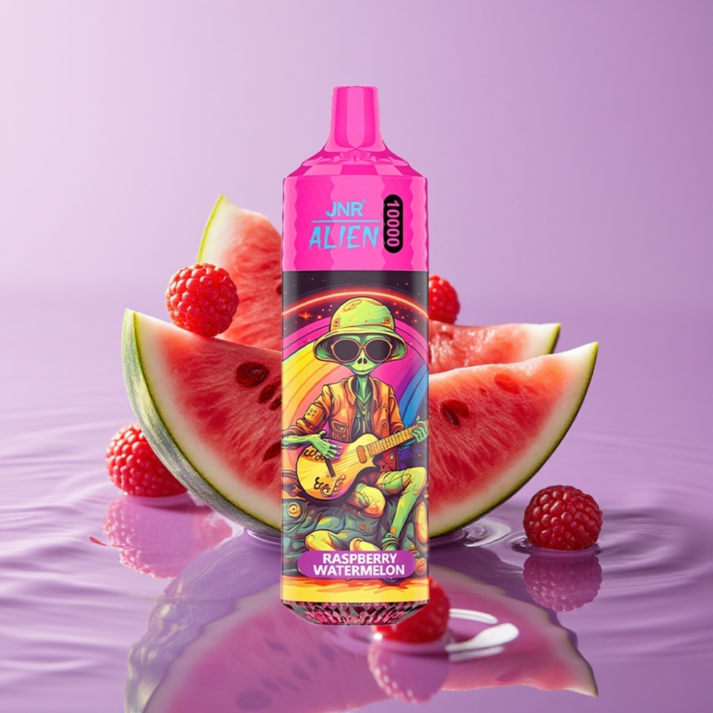 JNR Alien 10000 Puffs 850mAh 20ml توت العليق البطيخ