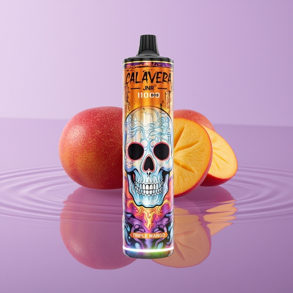 JNR Calavera 11000 Puffs Disposable Vape Triple Mango (مانجو ثلاثي) 21ml 850mAh 10ohm