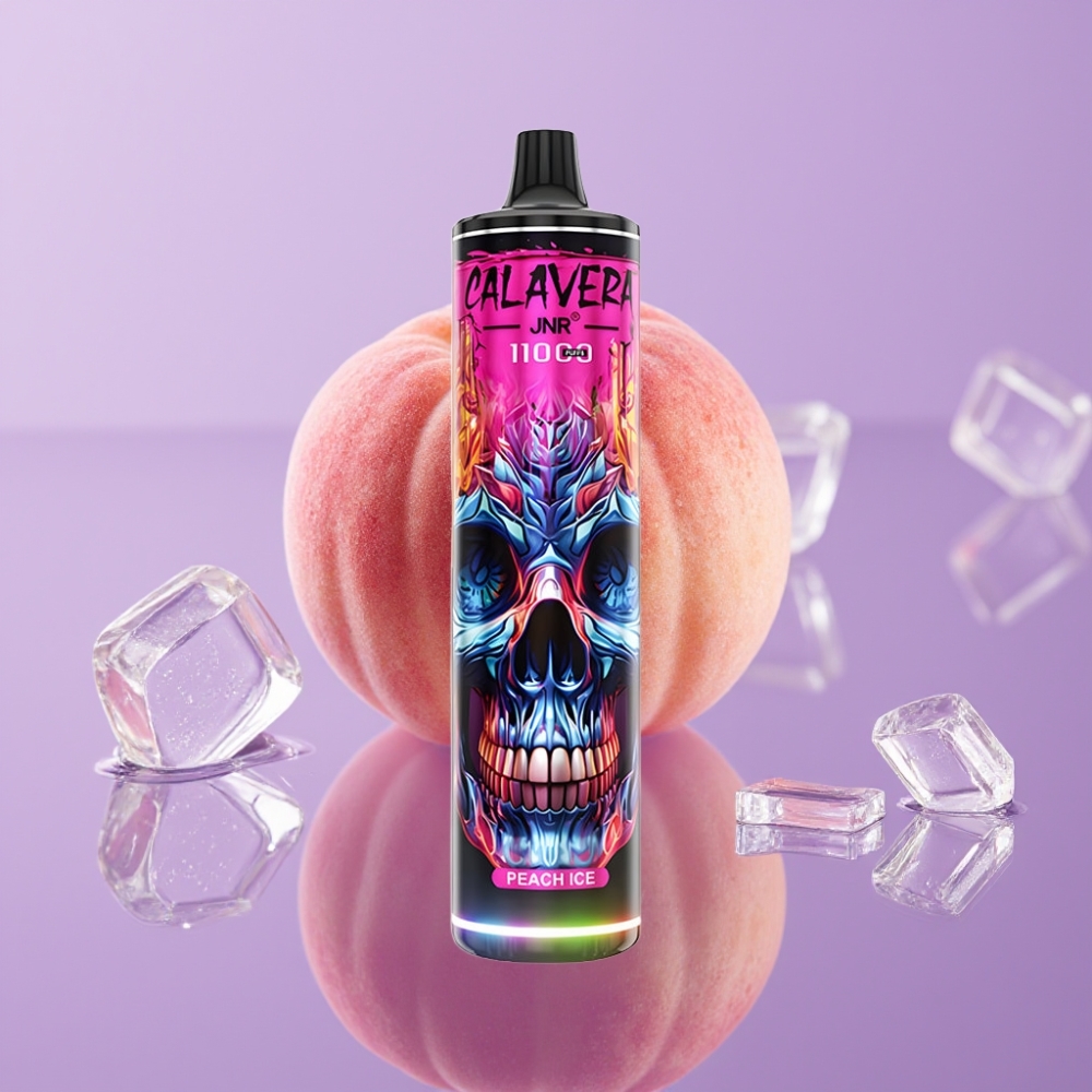 JNR Calavera 11000 نفحة سيجارة إلكترونية خوخ مثلج Type-C 850mAh 21ml