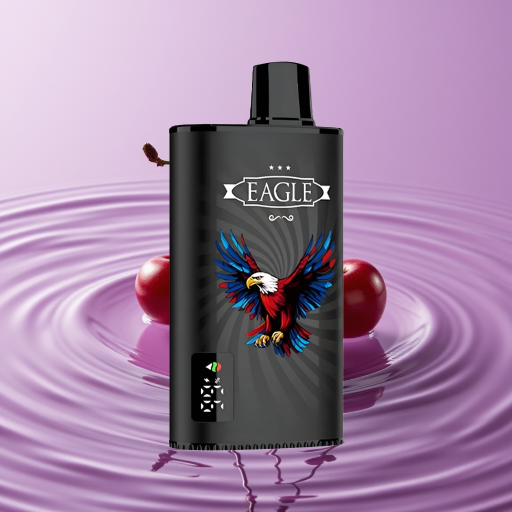 JNR EAGLE Smart 23000 نفخة شيشة إلكترونية كرز كولا شاشة رقمية 750mAh 25ml