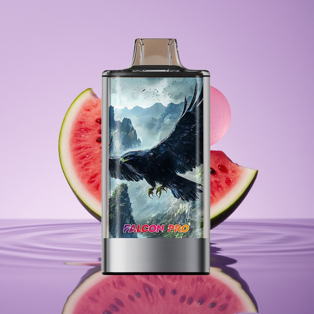 JNR Falcon Pro 28000 سيجارة إلكترونية ذات استخدام لمرة واحدة بنكهة بطيخ علكة 30مل 5 نيكوتين