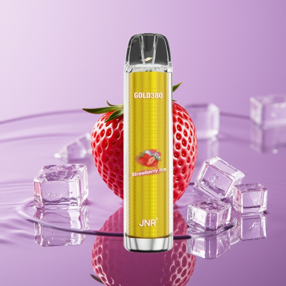 JNR Gold380 6000 نفث ستروبيري آيس - 1500mAh، 10ohm، 13مل