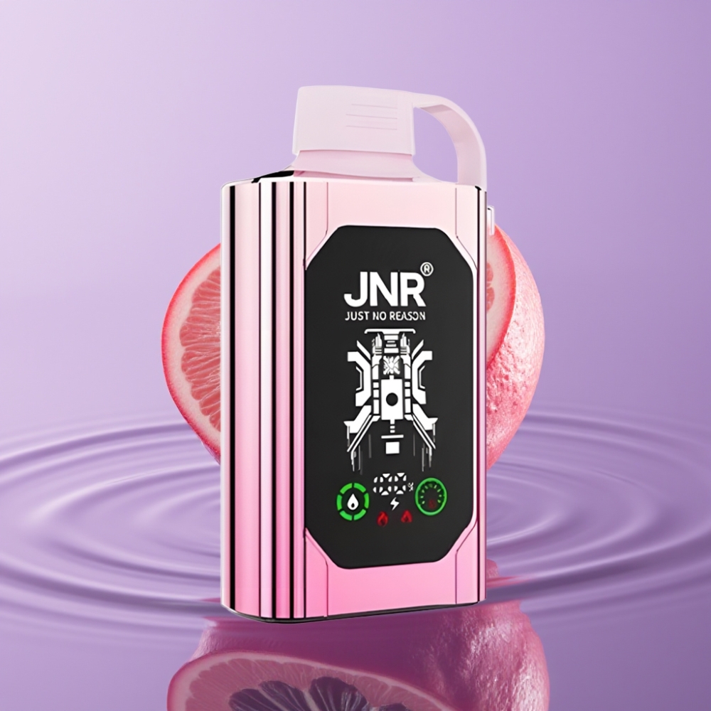 JNR Shisha Hookah Box 20500 نفخة - شاشة HD، 25مل، نوع-C، نكهة ليدي كيلا