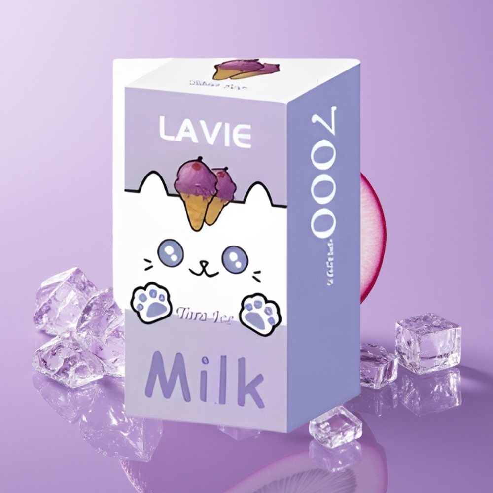 Lavie Milk 7000 نَفث بنكهة تارو آيس - 16مل 600مAh نوع سي
