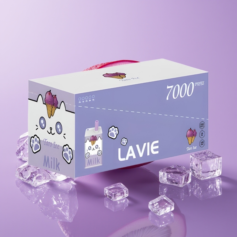 Lavie Milk 7000 نَفث بنكهة تارو آيس - 16مل 600مAh نوع سي