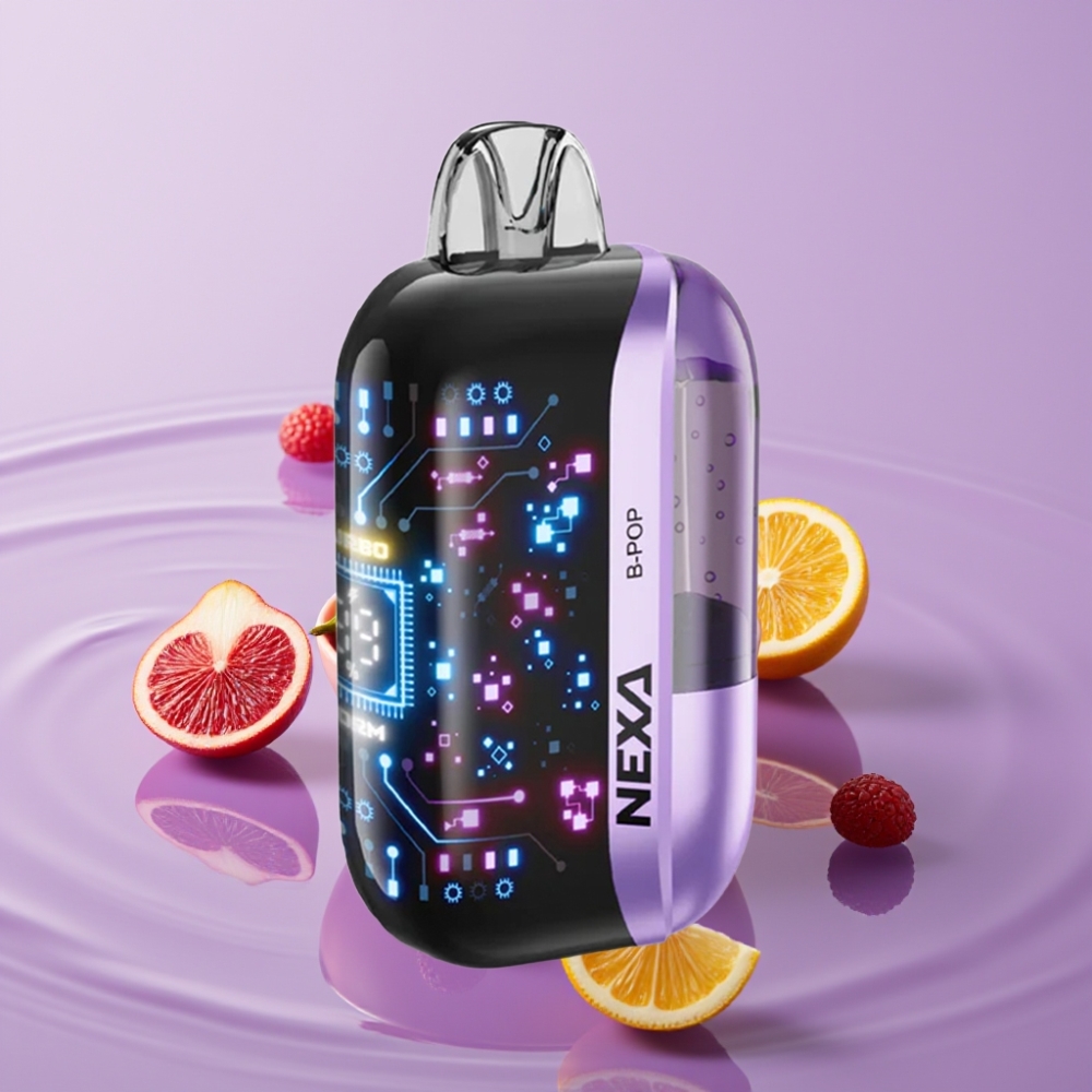 NEXA Ultra 50K Disposable Vape B-Pop - 20مل، 800مللي أمبير، 5 نيكوتين