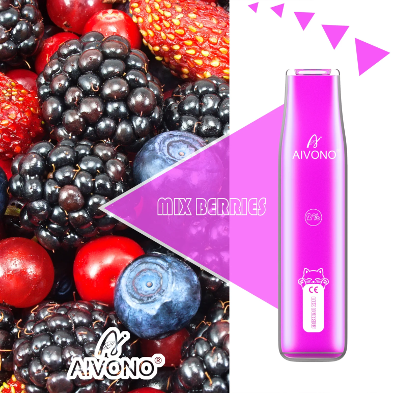 Aivono AIM CAT 400 مزيج التوت - RF62V343 Aivono Vape Price