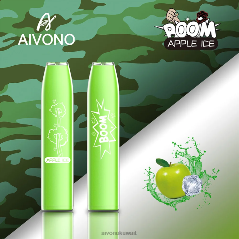 Aivono AIM BOOM 600 ثلج التفاح - RF62V354 Aivono Vape Review