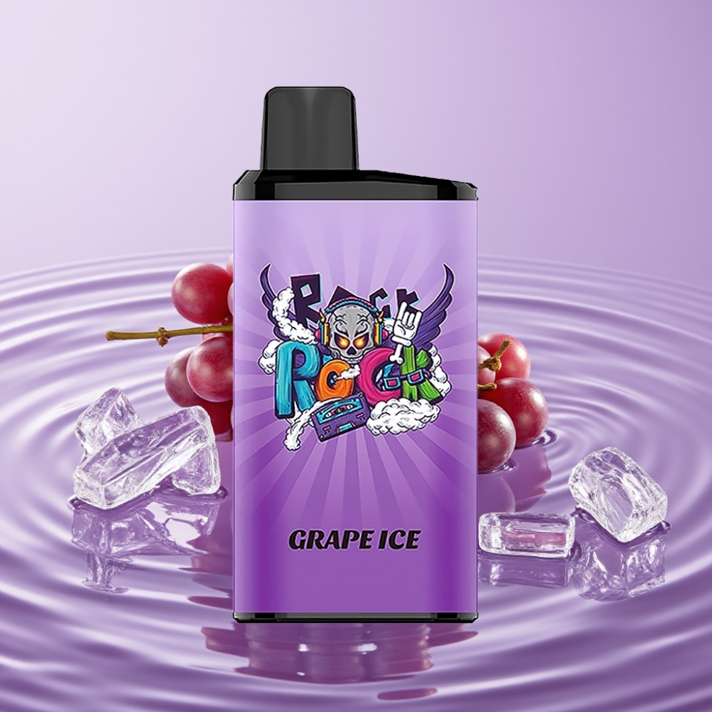 IGET Bar Pro 10000 Puffs (عنب مثلج) - 2000 مللي أمبير، 1.2 أوم